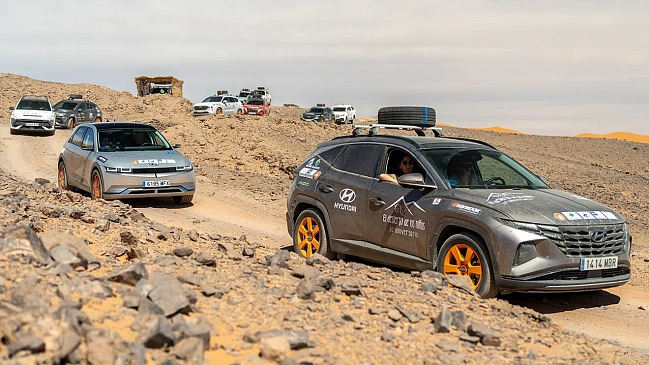 Hyundai отметила 20-летие «Детской пустыни» с электрическим IONIQ 5