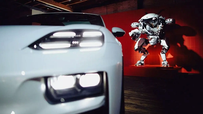 Porsche создала крутого робота в стиле кроссовера Macan для игры Overwatch 2
