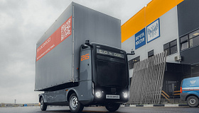 Почта России тестирует автономный электрический грузовик